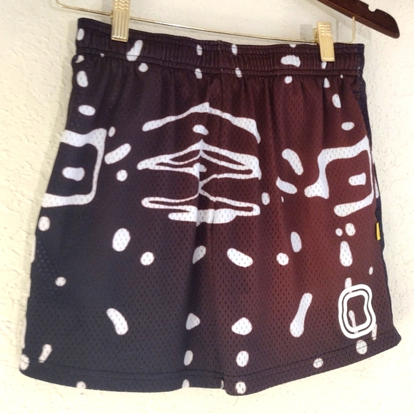 Overtime Brown and Black Mesh Shorts - Picture 2 of 6